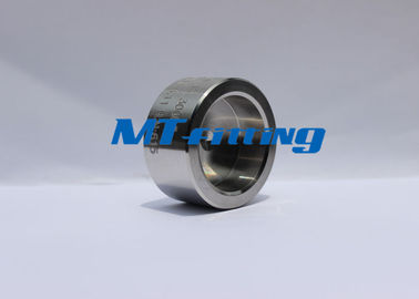 F316 / 316L 3000LBS Stainless Steel Half Coupling / Cap Forged Fittings For Oil Industry