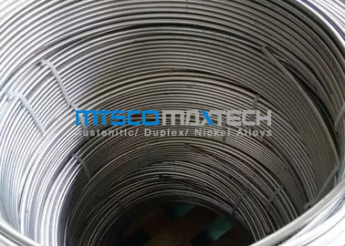 TP304 9.53 x 0.71 x 172000 mm Coiled Stainless Tubing Mesh Belt Furnace Annealing